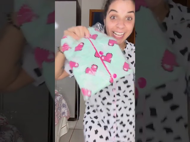 Não acreditei quando abri esse pacote.