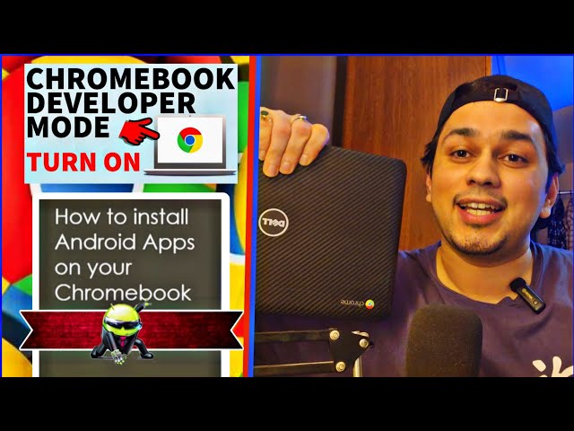 How to Turn on developer mode and install unkown android apps on chrome book By || Rajesh Rajput||