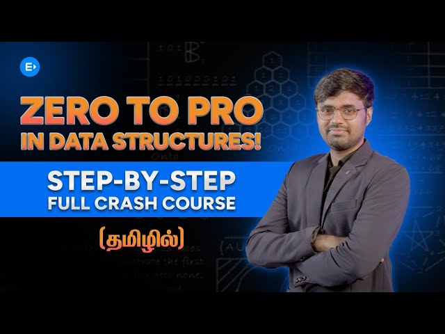 Data Structures Made Easy 🔥 Complete DSA Crash Course for Beginners (With Real Examples)