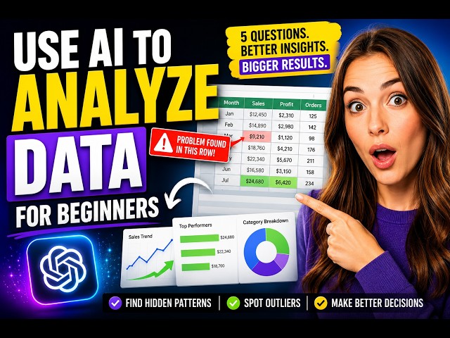 How to Analyze Any Spreadsheet With AI — 5 Questions for Beginners