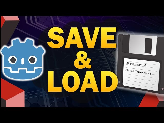 Godot 4 Save System – Save & Load Tutorial (JSON & Binary)