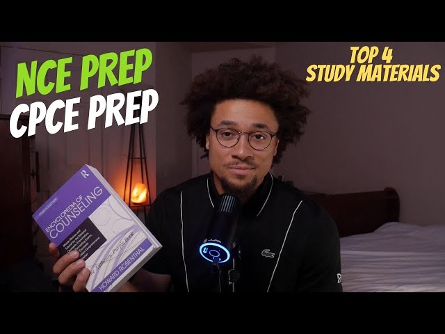 Top 4 Study Materials for National Counselor Exam | NCE/CPCE