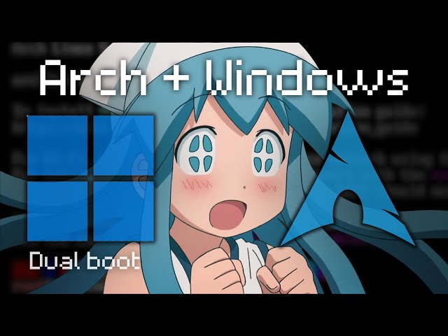Install Arch alongside Windows super easily!