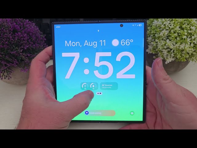 Samsung Galaxy Notifications Wake Up Screen