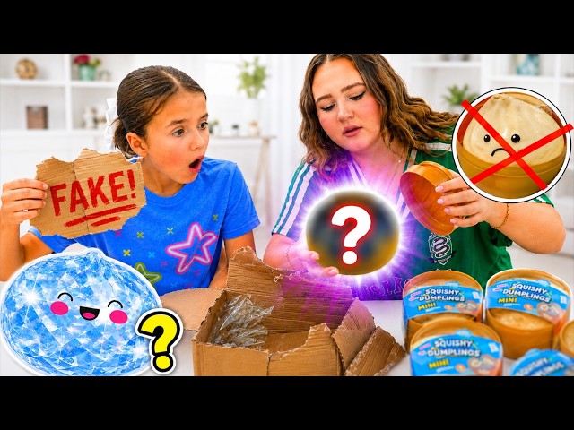 Ruby and Bonnie - We Got Scammed with FAKE Squishy Dumplings!