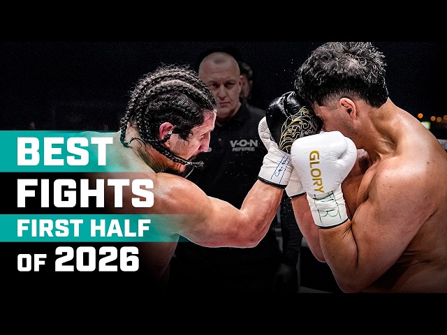 The BEST GLORY KICKBOXING FIGHTS from the first half of 2026