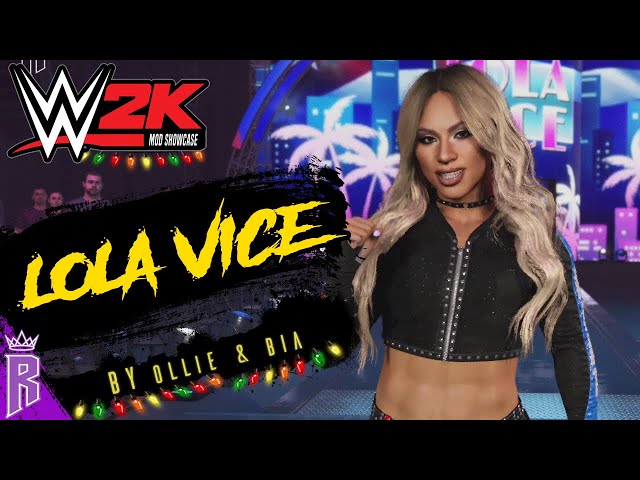 WWE 2K25 Modmas: Lola Vice Mod #WWE2K25 #Modmas