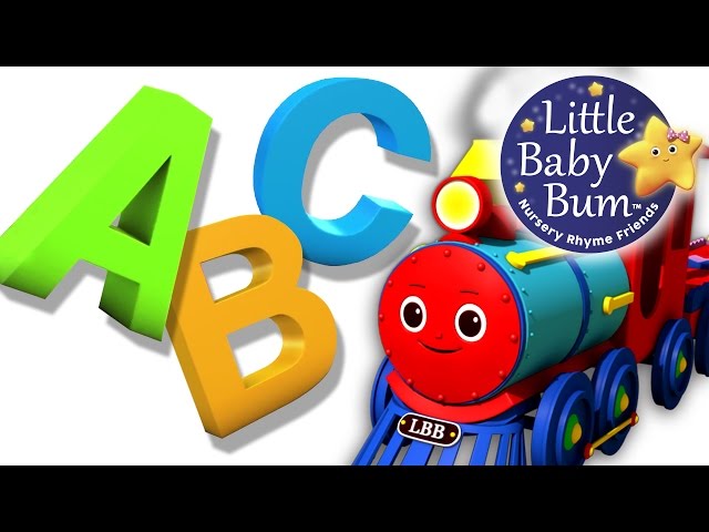 ABC Song | ABC Train Song | Nursery Rhymes for Babies by LittleBabyBum - ABCs and 123s