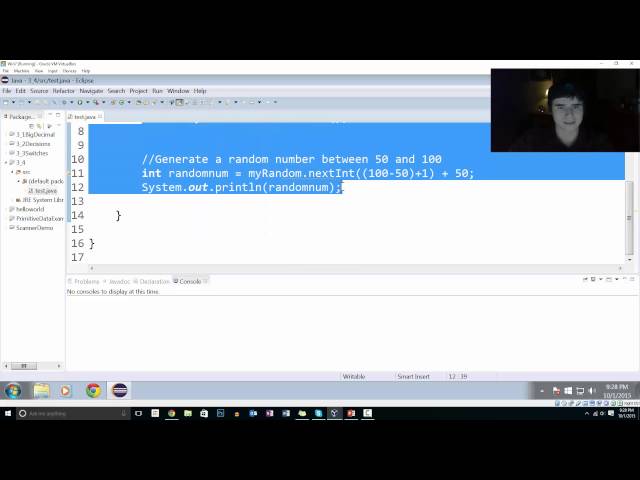 Generating Random Integers in Java (4.4)