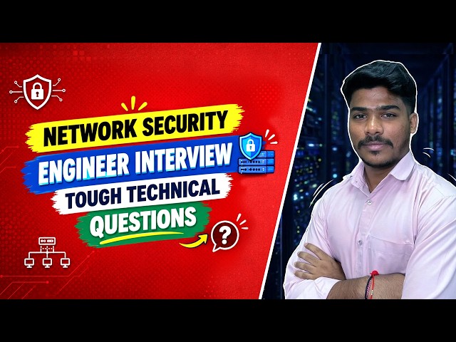Network Security Engineer Interview | Can You Answer These? #networksecurity #networking #mock