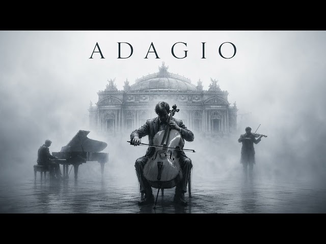 Adagio (Cello, Piano, Violin) - Beautiful Relaxing Classical Music