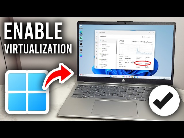 How To Enable Virtualization  In Windows 11/10 - Step By Step