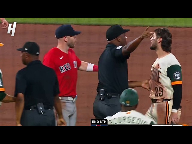 Benches CLEAR in Orioles-Red Sox game 👀 HEATED MOMENT