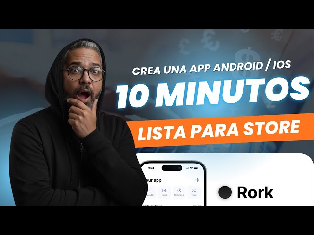 How to create an Android iOS app with AI in 5 minutes / Rork AI 2025