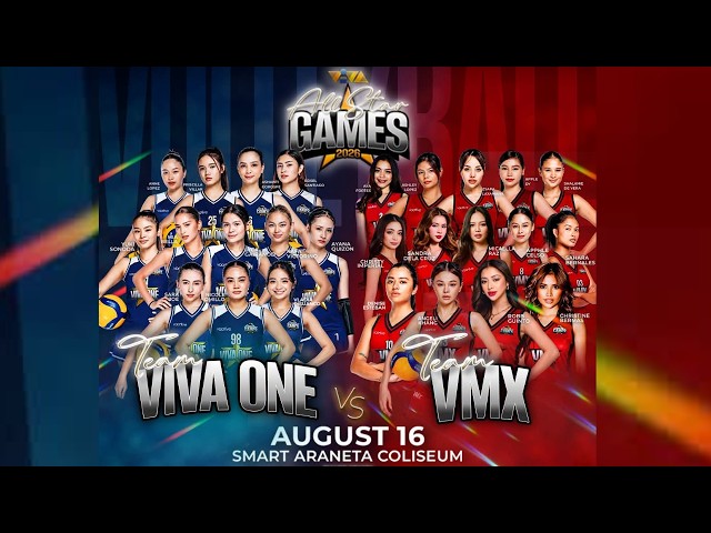 FULL VOLLEYBALL GAME | Viva All Star Games 2026 Team Vivaone vs Team Vivamax Full Coverage