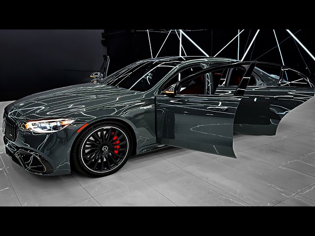 2026 Mercedes S63 AMG - Sound, interior and Exterior