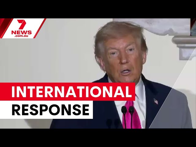 International response to Bondi terrorist attack | 7NEWS