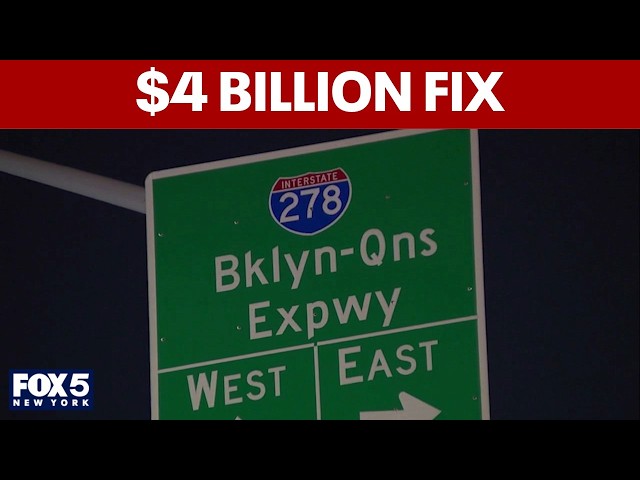 Mamdani anuncia reparaciones de $4 mil millones para la BQE