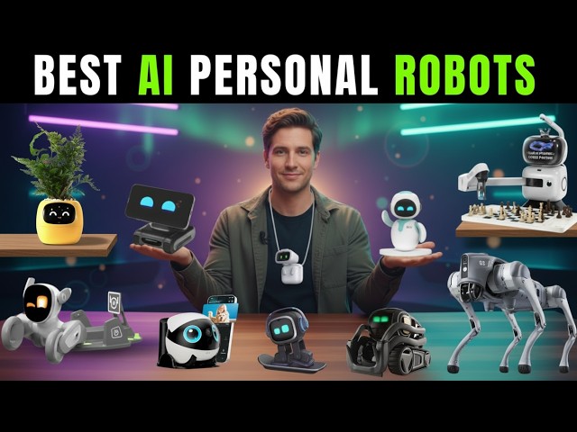 ✅ Top 10 Best AI Companion Robots [2026]🤖Personal Robot Pets, Robot Dogs, Desktop & Security Bots