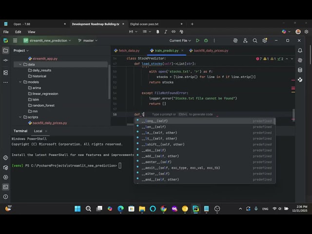 Automated system Episode 16   constructor and stock loader