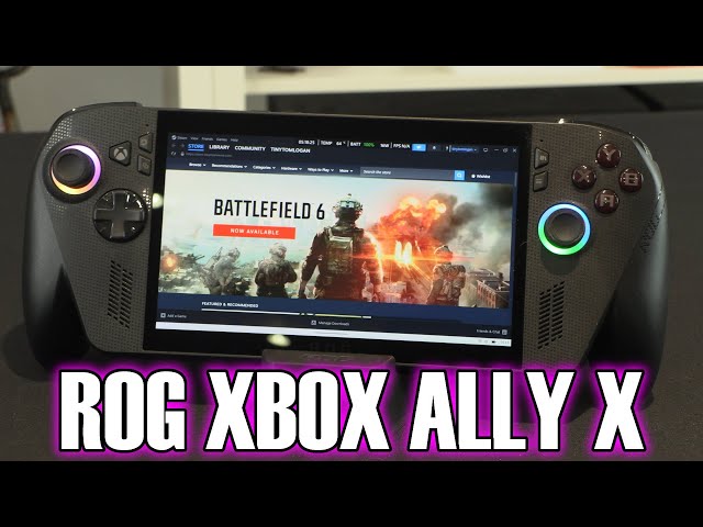 ROG Xbox Ally X Review - More than an Xbox - its a handheld PC!