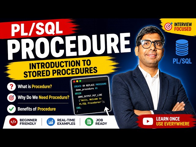 🚨 Still Confused About Procedures? Watch This Real Project Example
