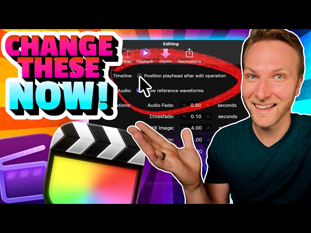 Change these Final Cut Pro settings NOW!
