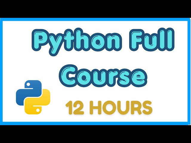 Python Tutorial For Beginners in English | Complete Python Course 🔥| Learn Python in 12 Hours