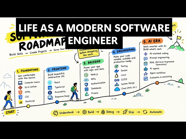 POV   This is the new tech stack of a modern developer #developer # coding # programming