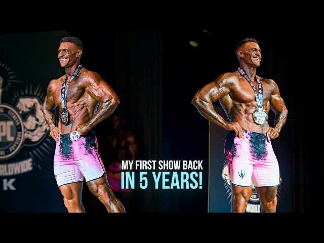 My First Bodybuilding Show Back After 5 Years!
