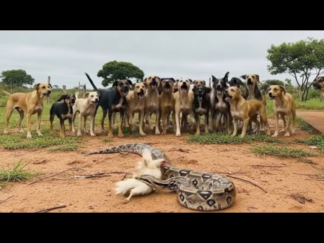 A Giant Python Slithered Under Her Bed — The Dog’s Reaction Saved Everything 😱