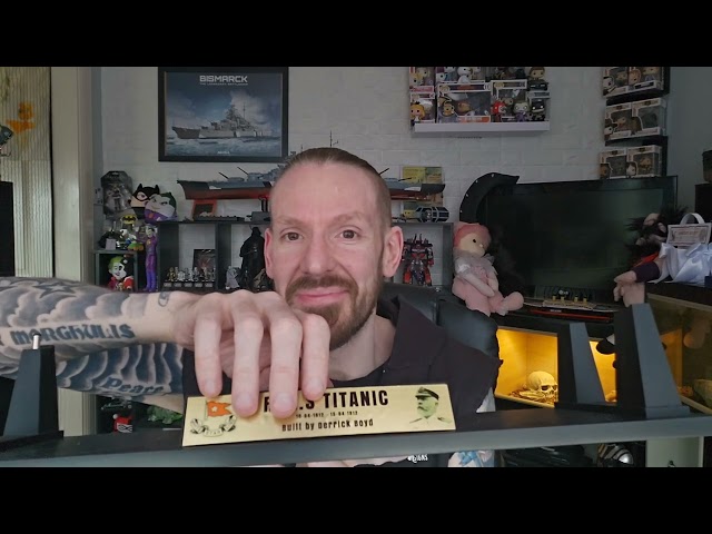 Build The Titanic - Partwork Upgrades Display Plaque