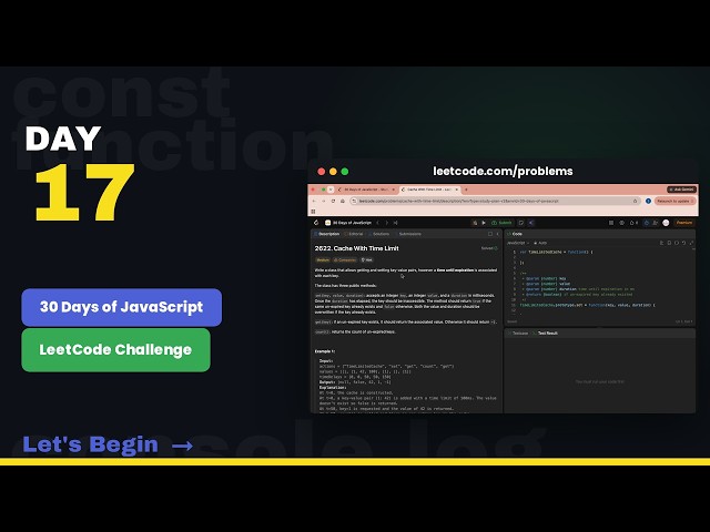 Day 17 of 30 Days of Javascript