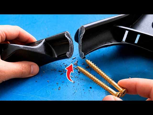 Why Didn’t I Know This Sooner? Amazing Technique to Repair Broken Plastic Without Plastic Welding