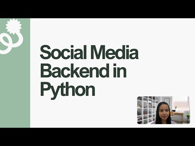 Building a Social Media Backend | Django REST API in Python