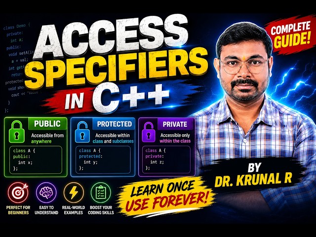 Access Specifiers in C++