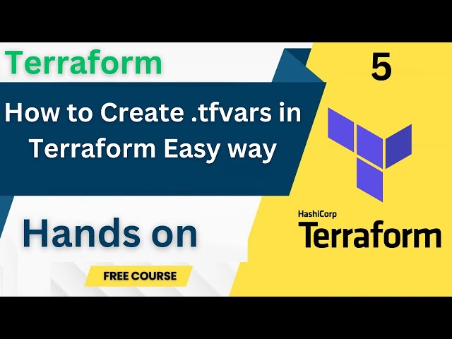 How to Create .tfvars files in Terraform || DevOps || IaC || Kannada-5