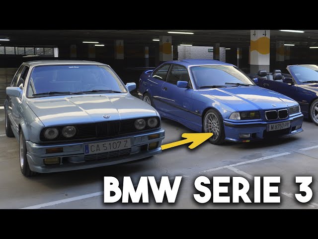 WE COMPARE 5 BMW 3 Series: THESE ARE their differences (e30, e36, e46...)