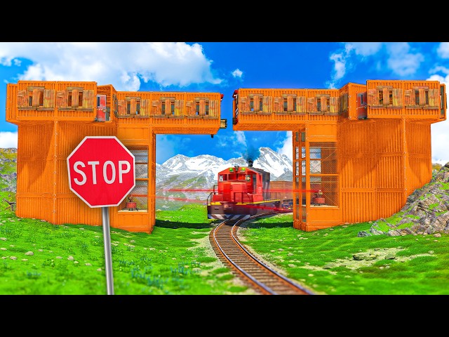 I Built a Base that RUINED Trains in Rust…