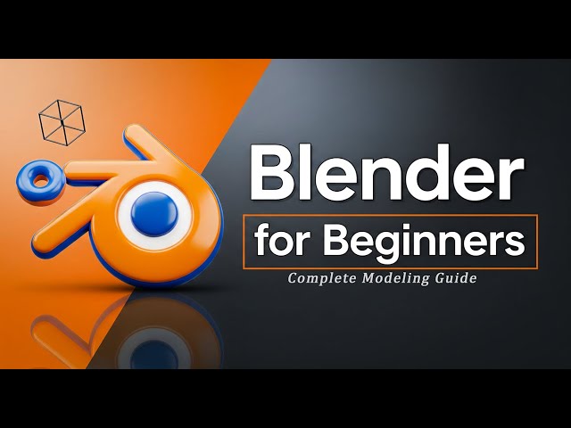 Easy Blender 3D Models for Beginners! _ Complete Modeling Guide For Beginners!