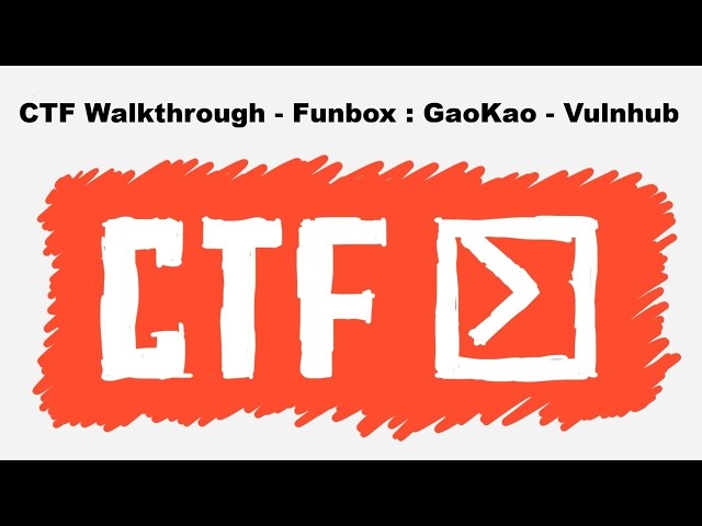 CTF Walkthrough - Funbox: GaoKao -Vulnhub With AI | Ethical Hacking | Mobile and Wifi hacking