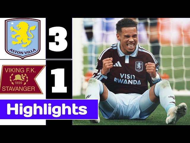 Aston Villa vs Viking 3-1 😱🔥 Buendia Penalty & OWN GOAL DRAMA | Aston Villa DESTROY Viking