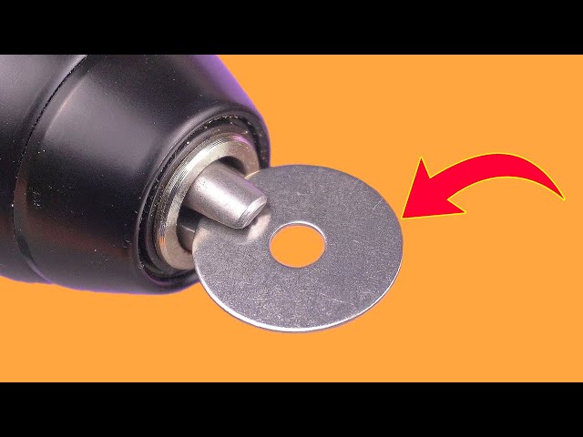 Just Attach A Washer To The Drill And You’ll Be Amazed By The Results | Inventor 247