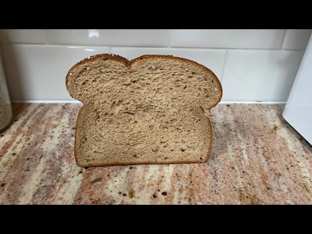 A Piece of Bread Falling Over
