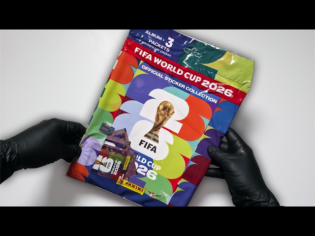 Panini FIFA World Cup 2026 Sticker Starter Pack - Opening