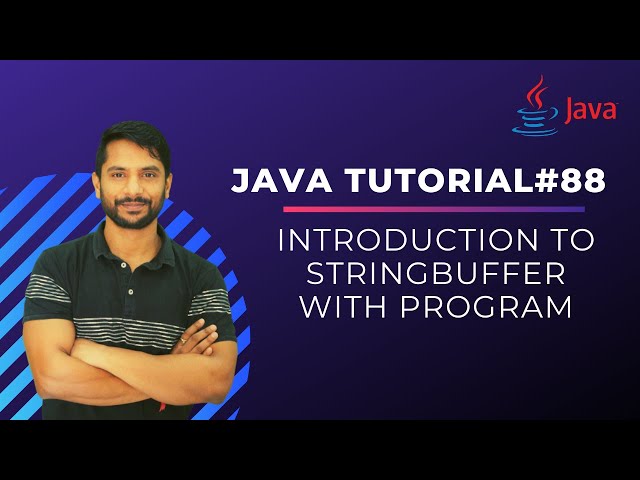 Introduction to StringBuffer in Java | Java Programming | In Hindi