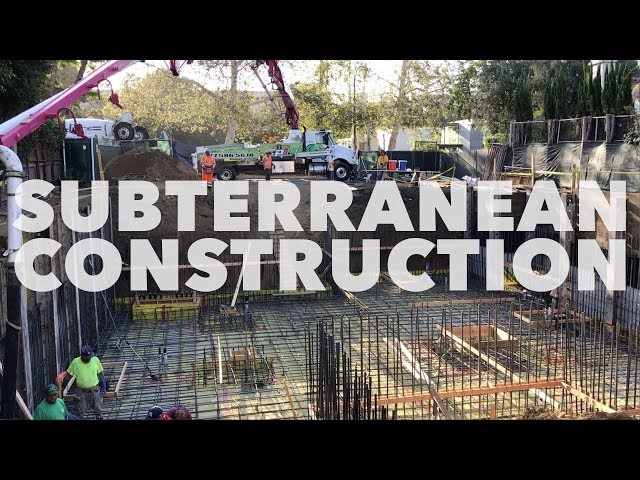 Subterranean Construction Engineering Underground Garage