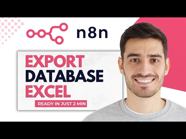 How To Export Database Data To Excel Using N8N (Full Guide)
