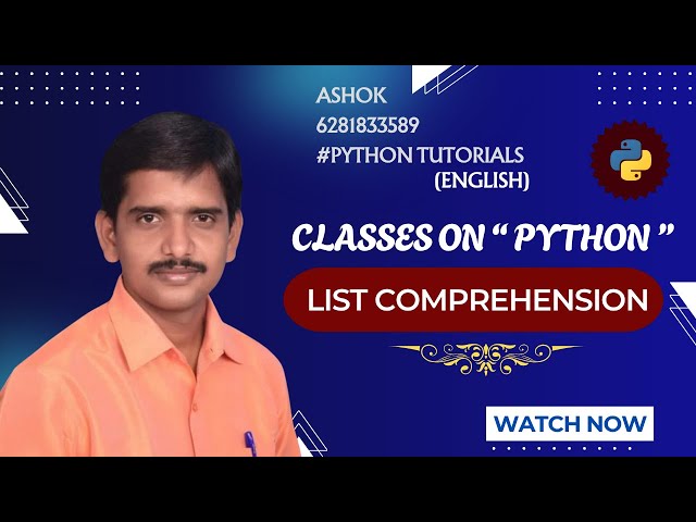 🧠 Python List Comprehension Explained for Beginners