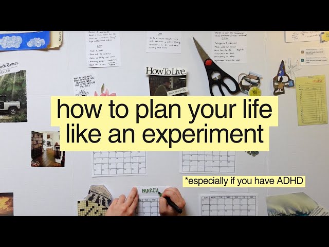 Why I plan my life on a science fair board (and you should, too!)